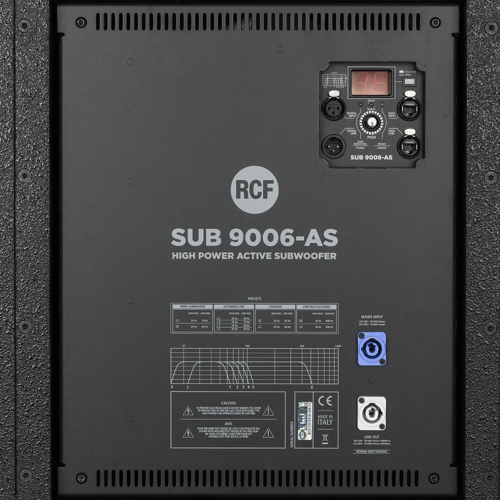 RCF SUB9006-AS RDNET Ready Subwoofer