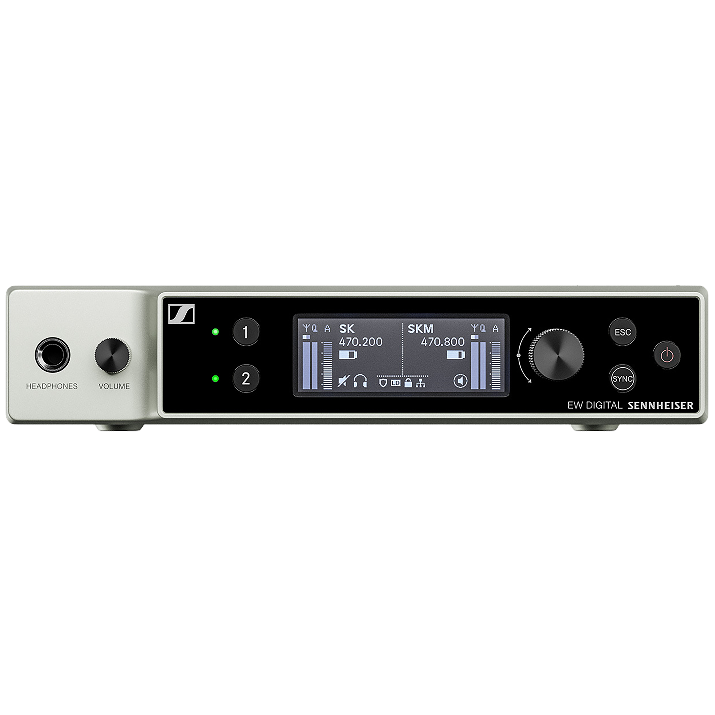 Sennheiser EW-DX EM 2 Channel Digital Half-Rack Receiver