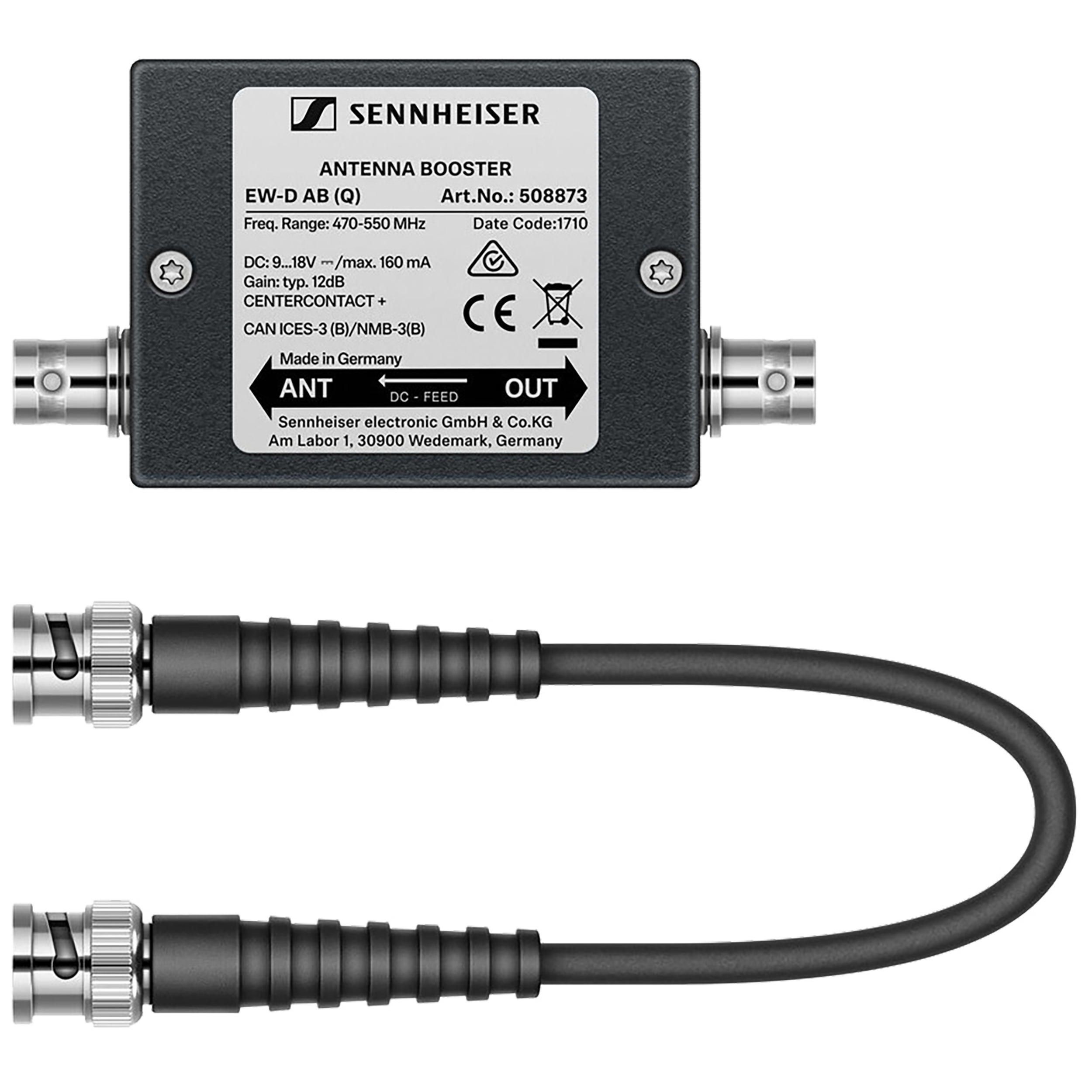 Sennheiser EW-D AB (Q) Antenna Booster