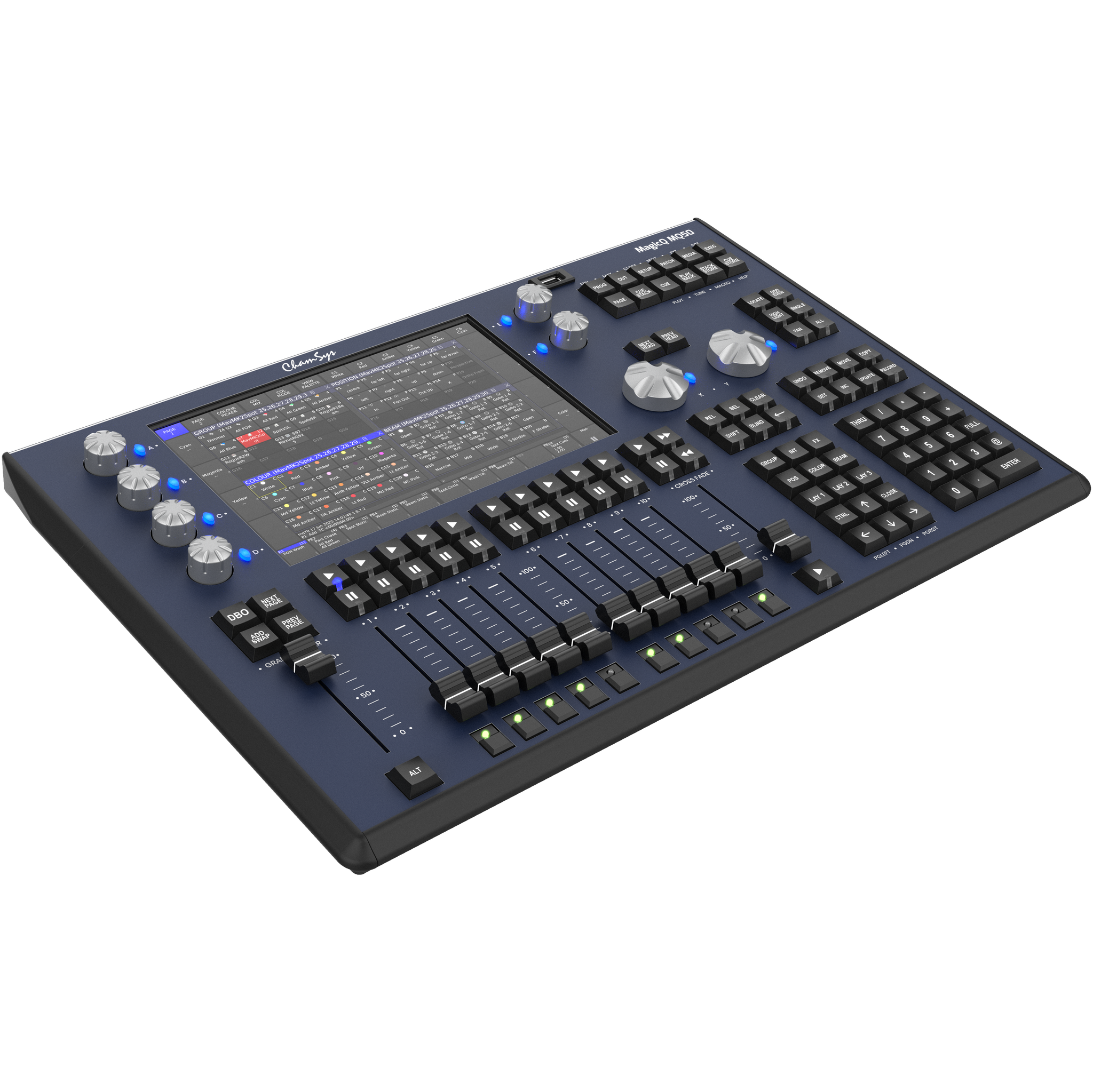 ChamSys MagicQ MQ50 Lighting Controller with BYFP ipCase