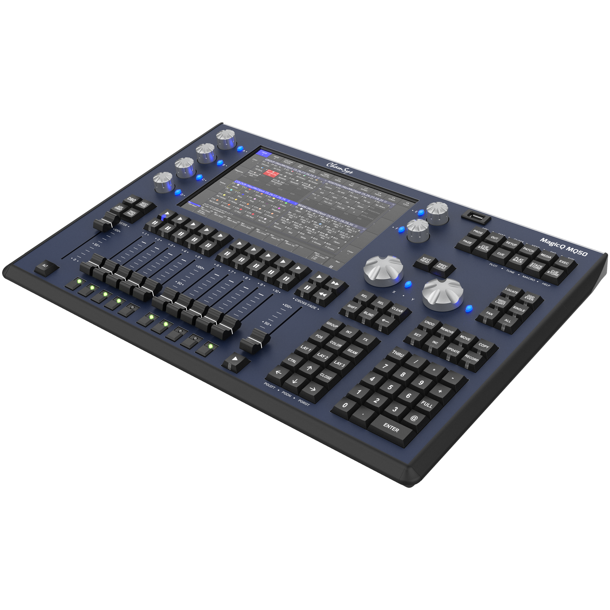 ChamSys MagicQ MQ50 Lighting Controller with BYFP ipCase