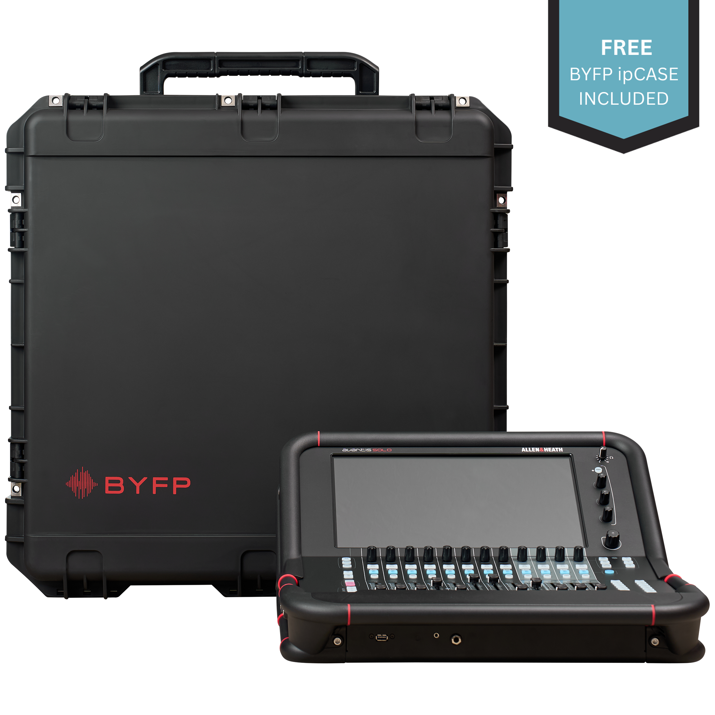 Allen & Heath Avantis Solo Mixer tourPack with BYFP ipCase