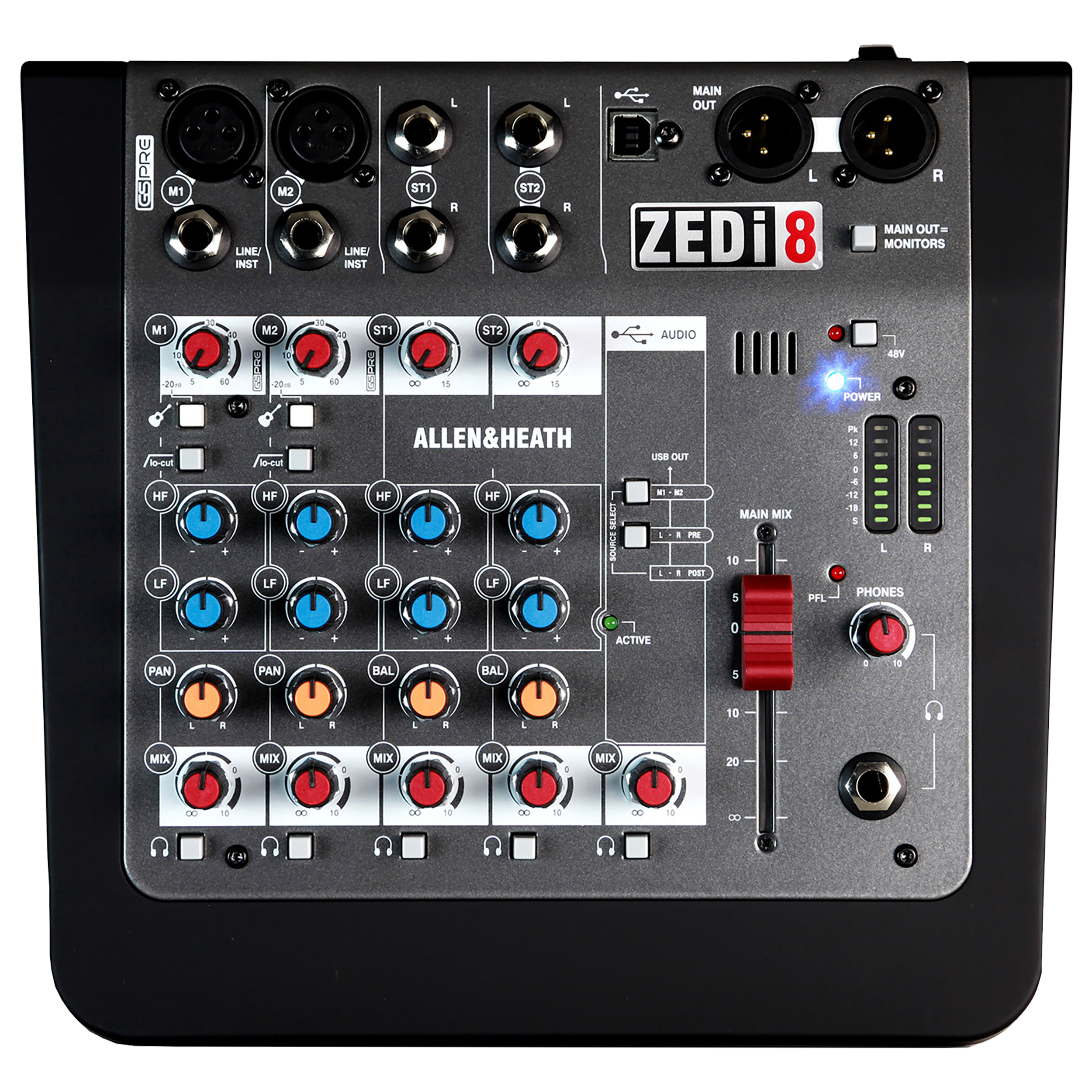 Allen & Heath ZEDi Compact Mixer Interface