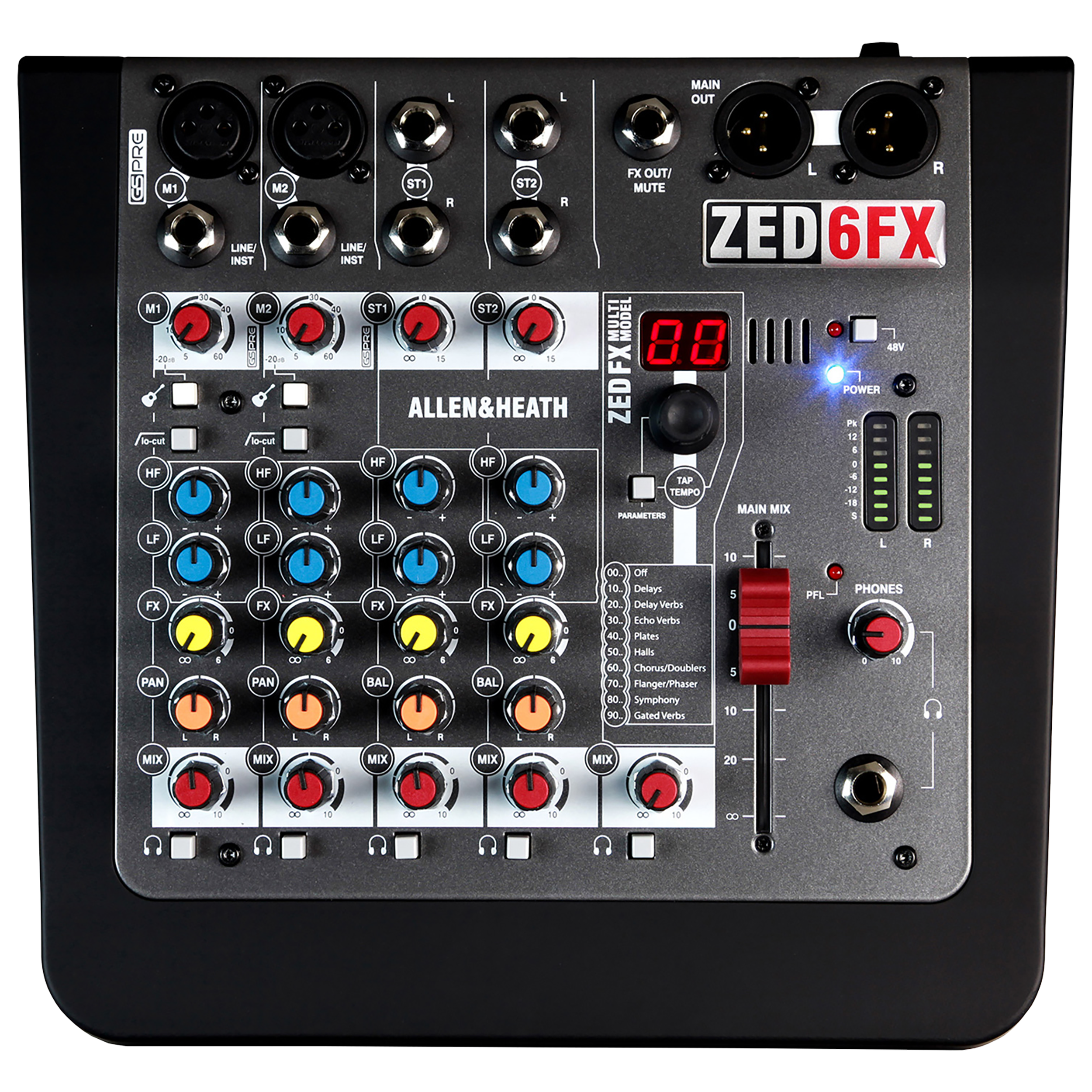 Allen & Heath ZED-6 Compact Mixer