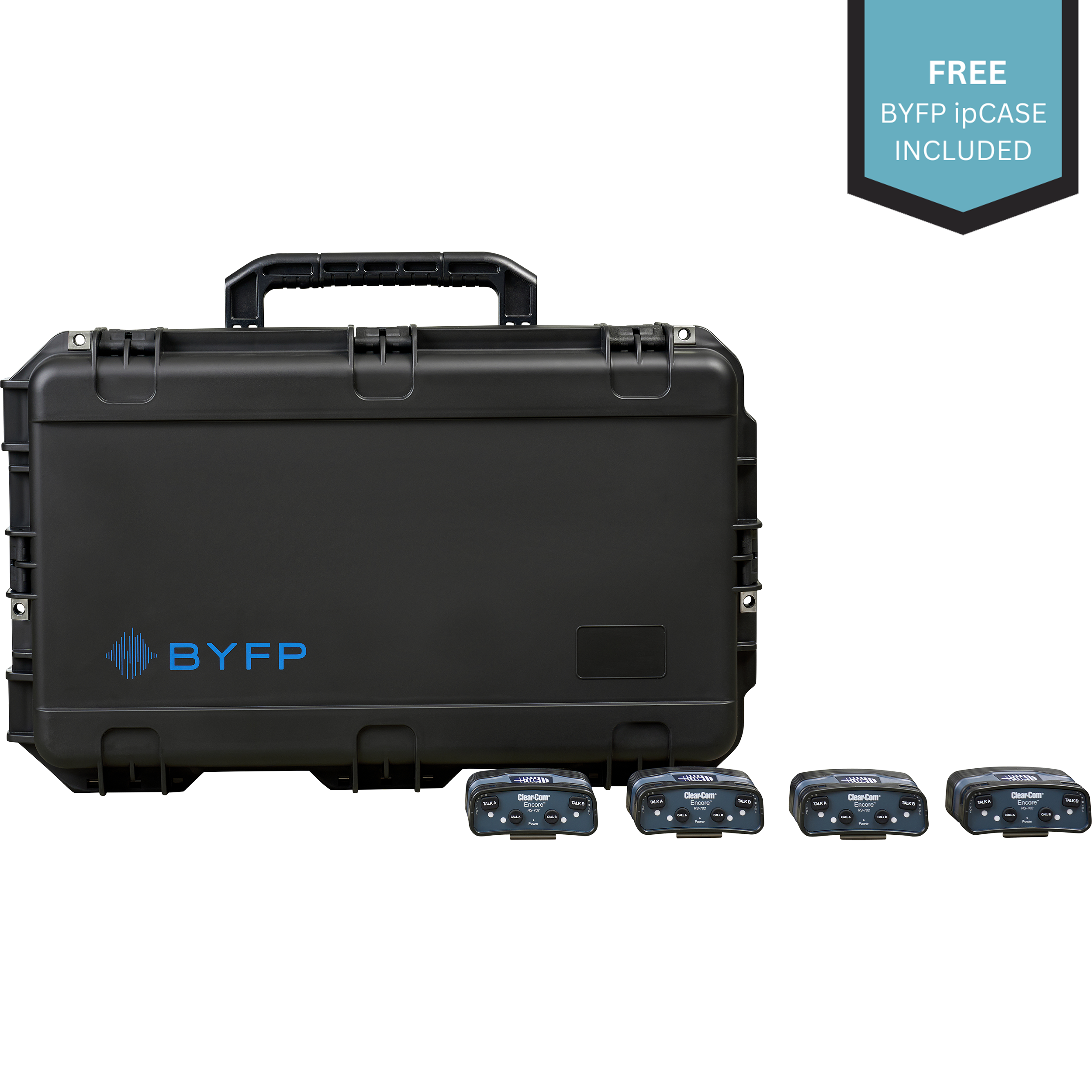 Clear-Com Encore 1 Channel tourPack with BYFP ipCase