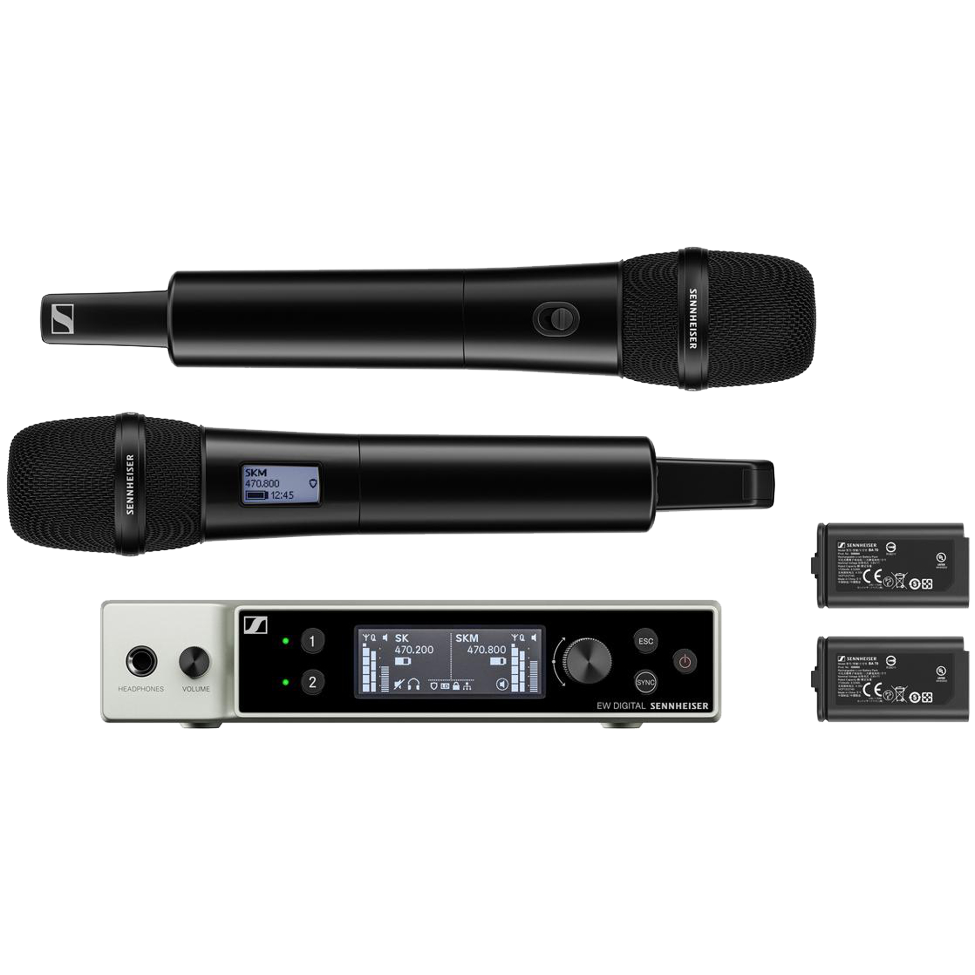 Sennheiser EW-DX Dual Handheld Wireless System