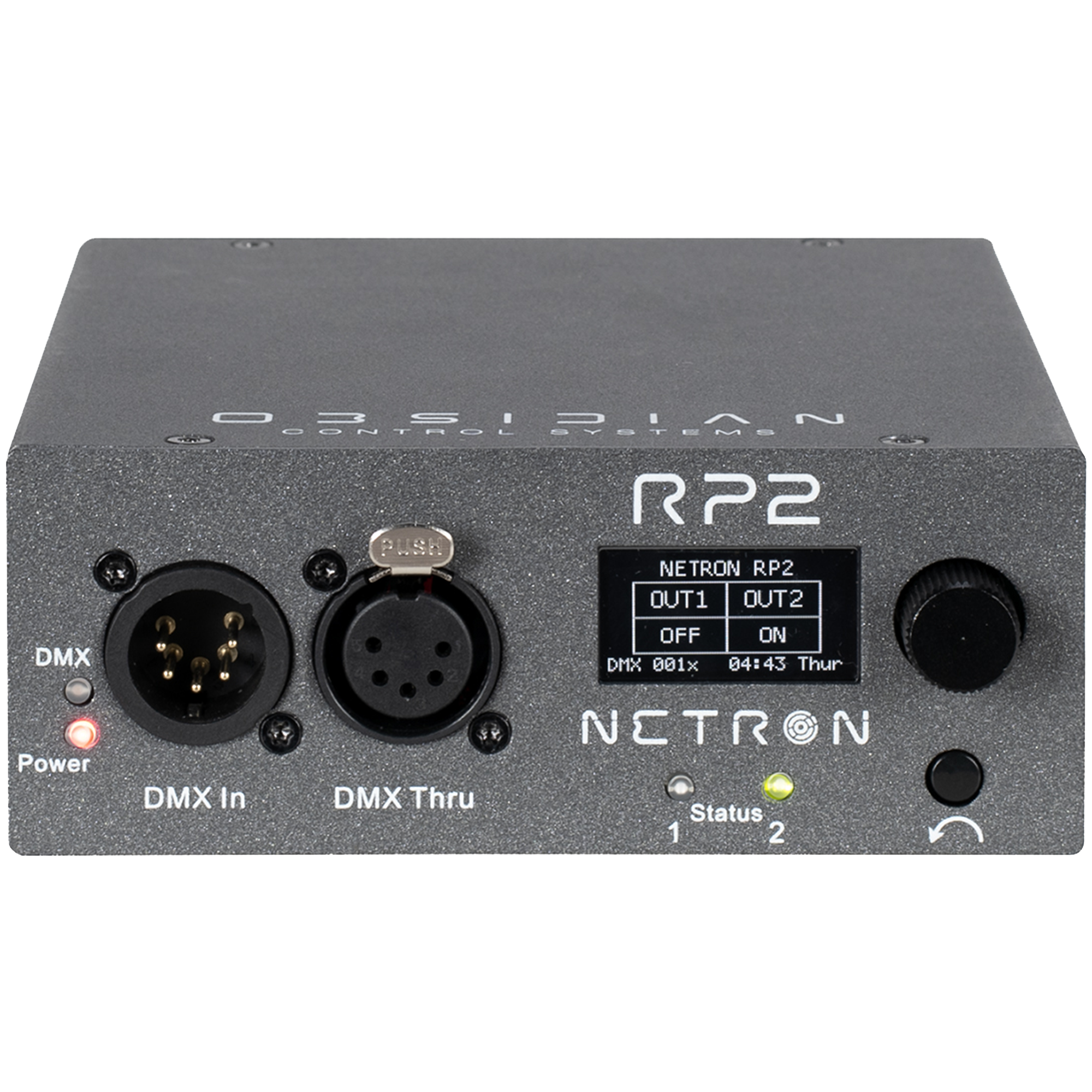 Obsidian Netron RP2 2-Way DMX Power Relay