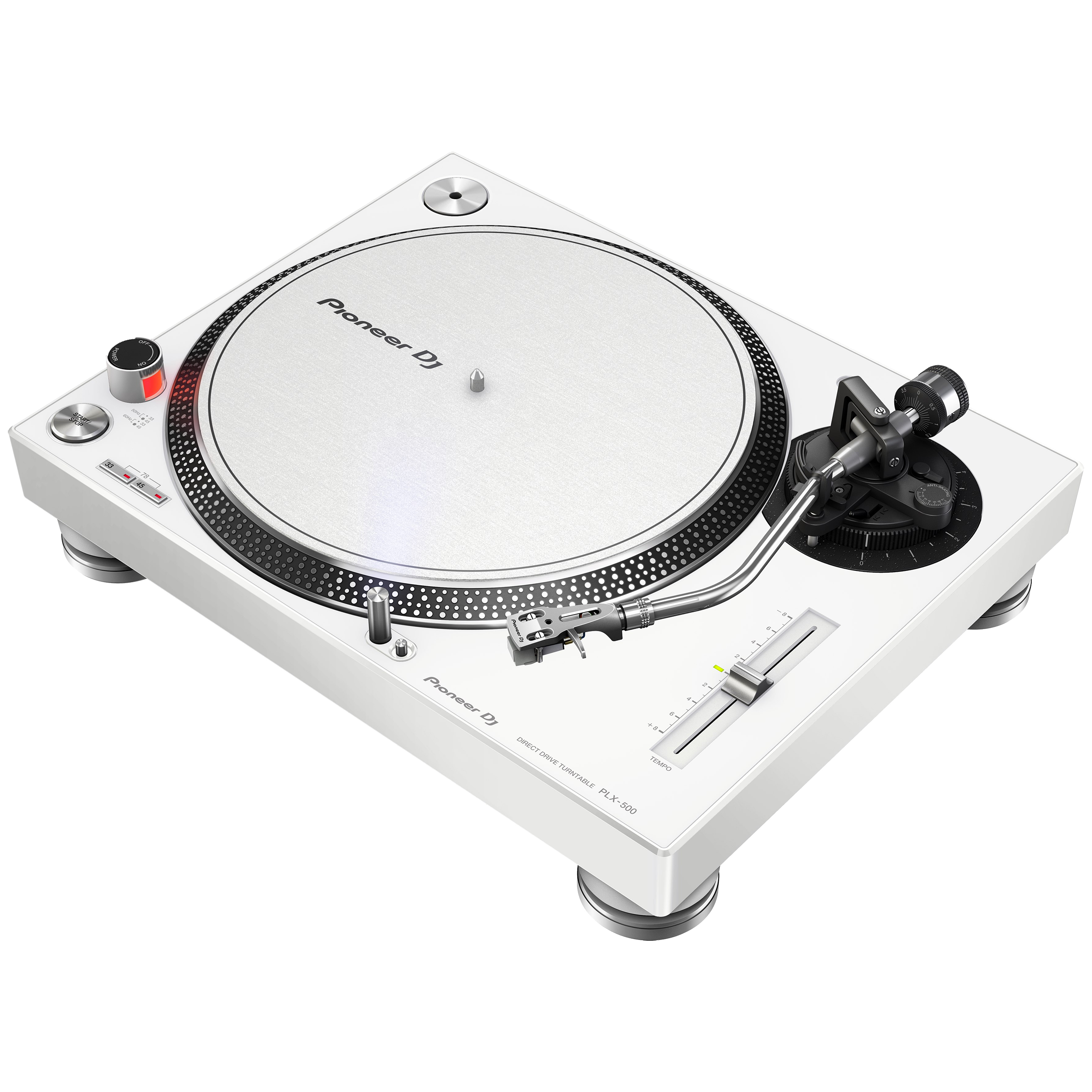 Pioneer PLX-500 White Turntable