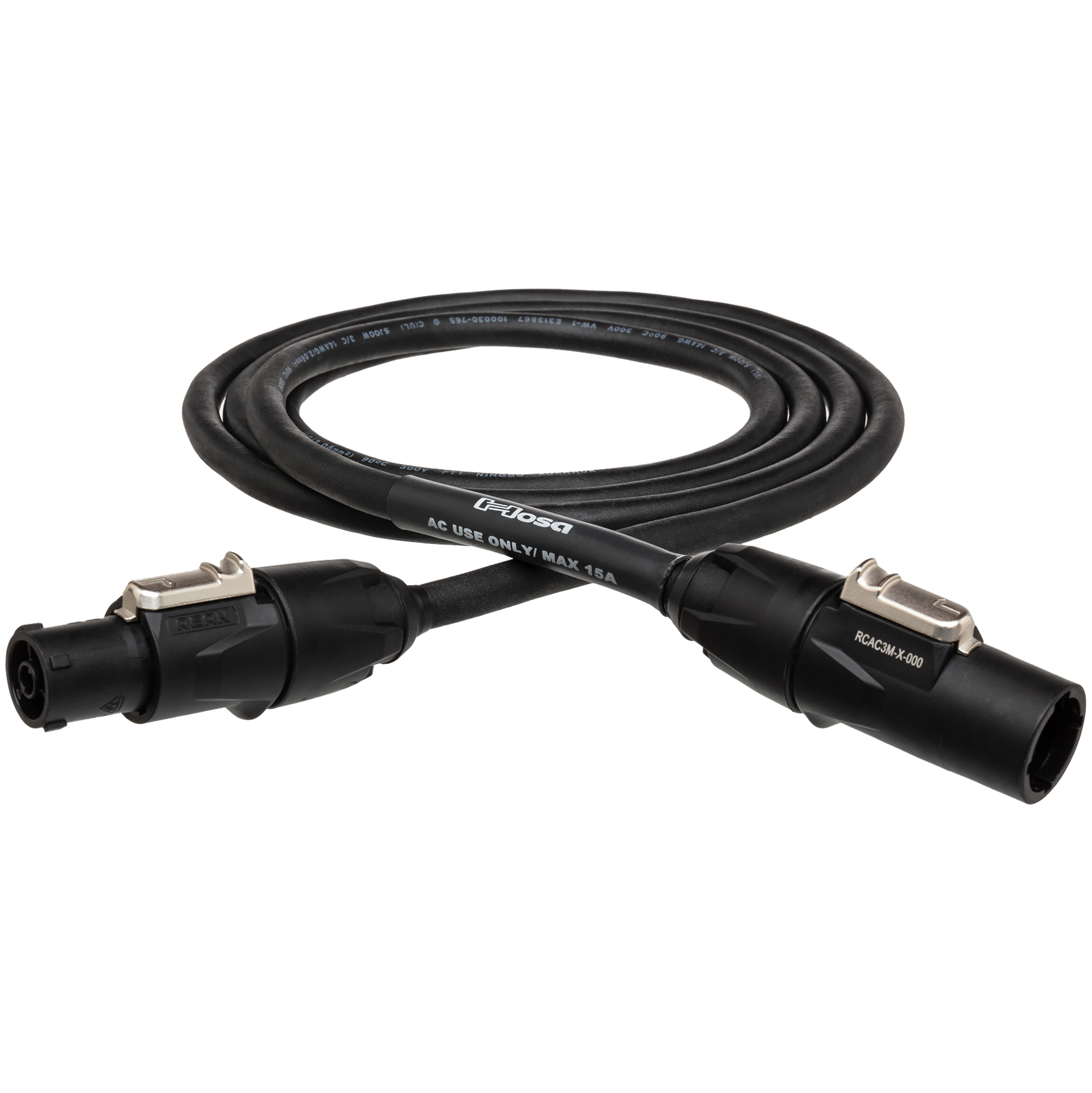 Hosa Pro 15A Power-X Cables