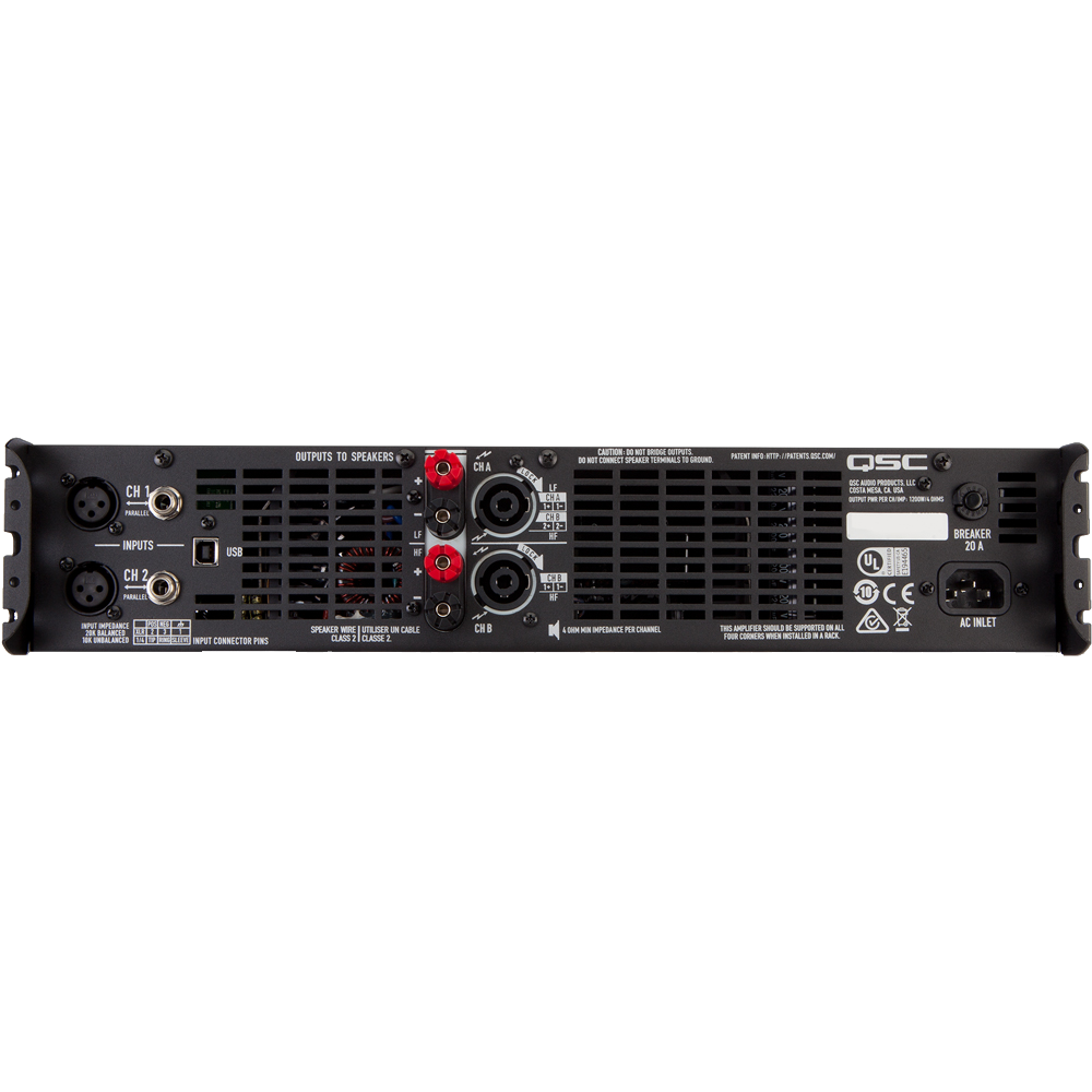 QSC GXD8 Professional Power Amplifier