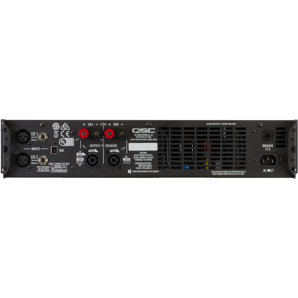 QSC GXD4 Professional Power Amplifier