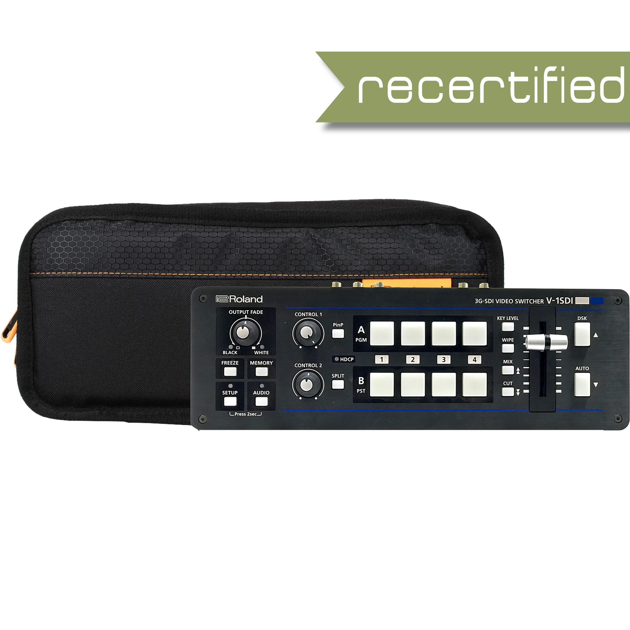 Roland V-1SDI Video Switcher with Bag