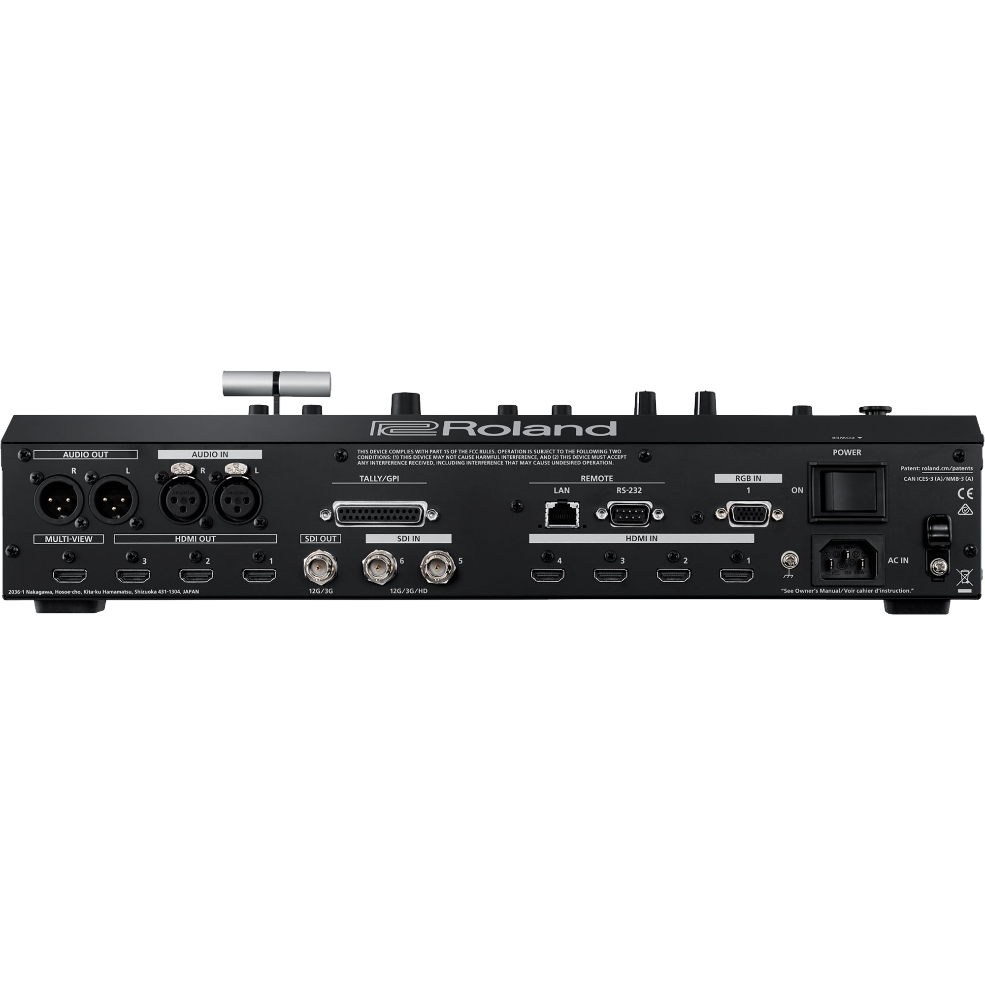 Roland V-600UHD 4K HDR Multi-format Video Switcher