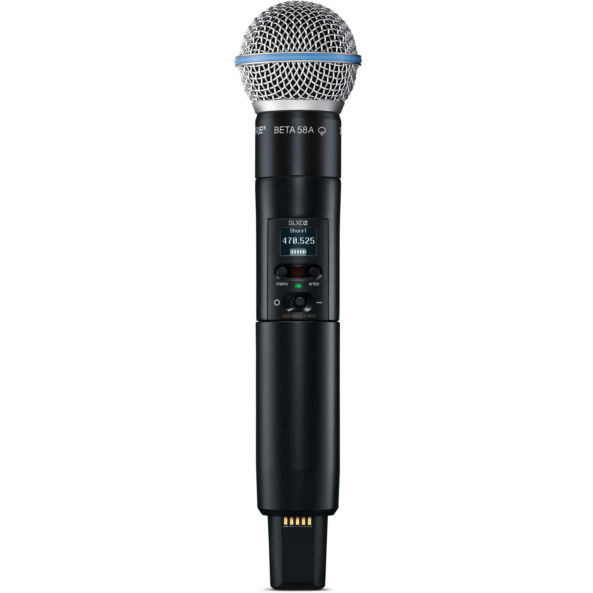 Shure SLX-D Dual Handheld Wireless Microphone System tourPack