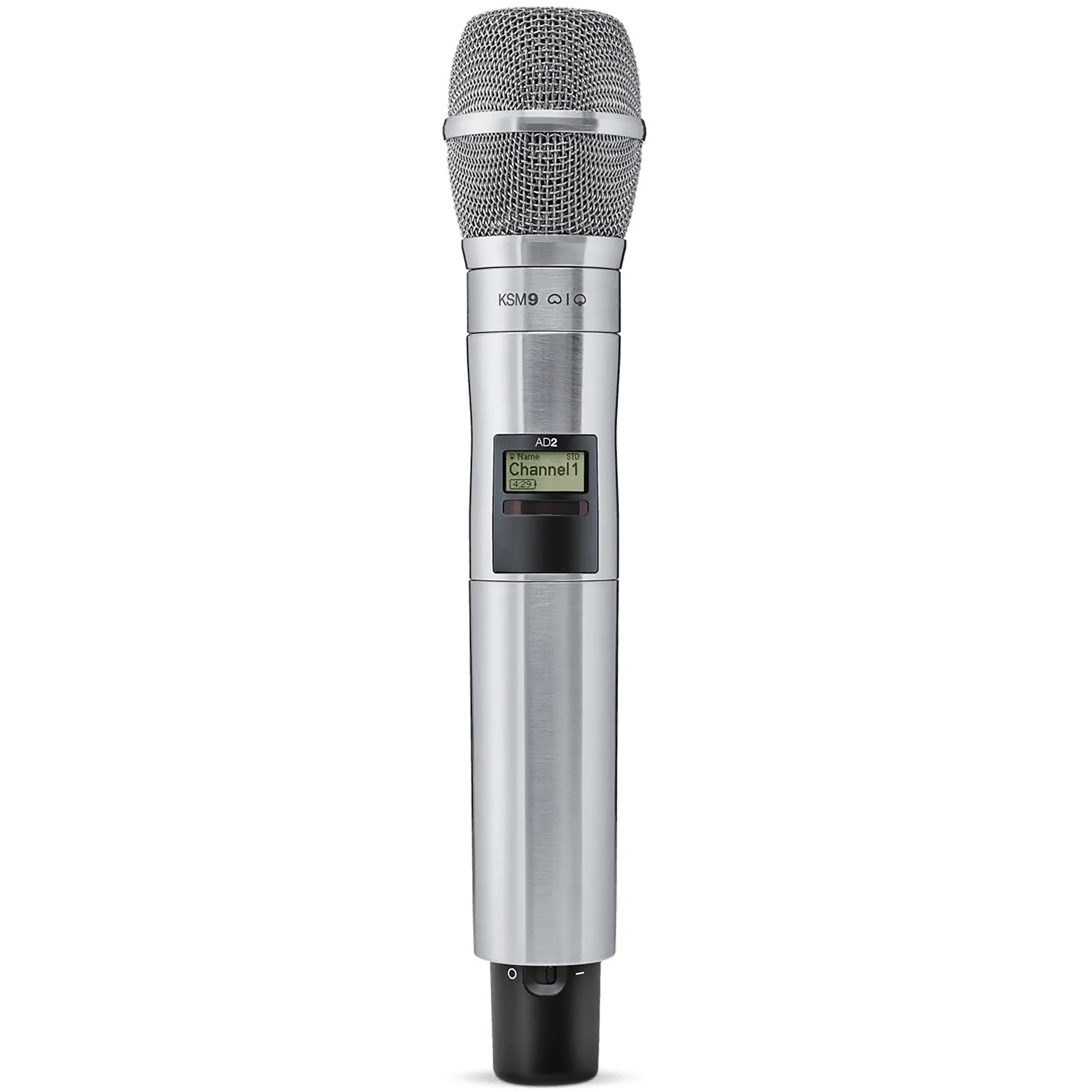 Shure AD Nickel Handheld Transmitter with KSM 9 Microphone