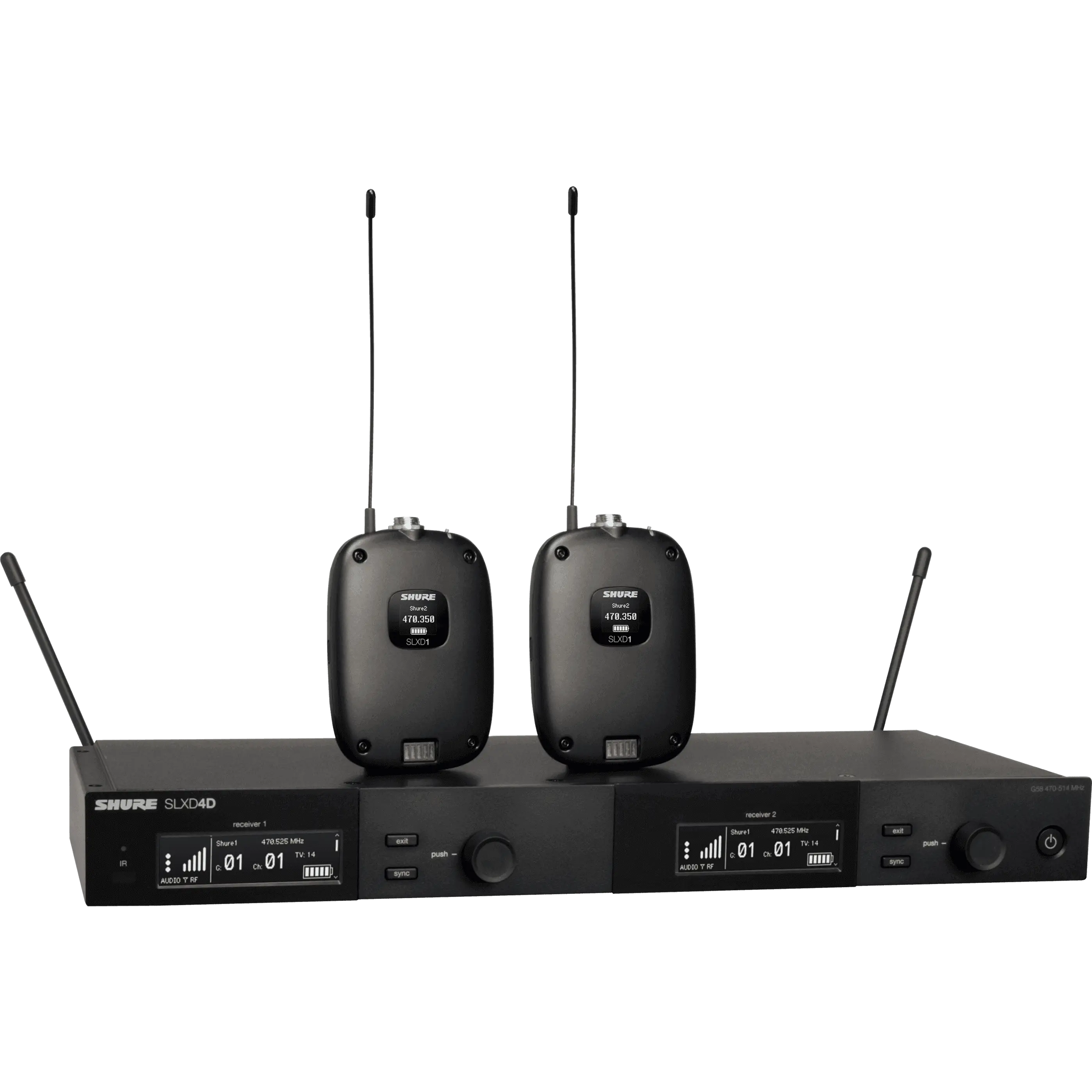 Shure SLX-D Dual Wireless System