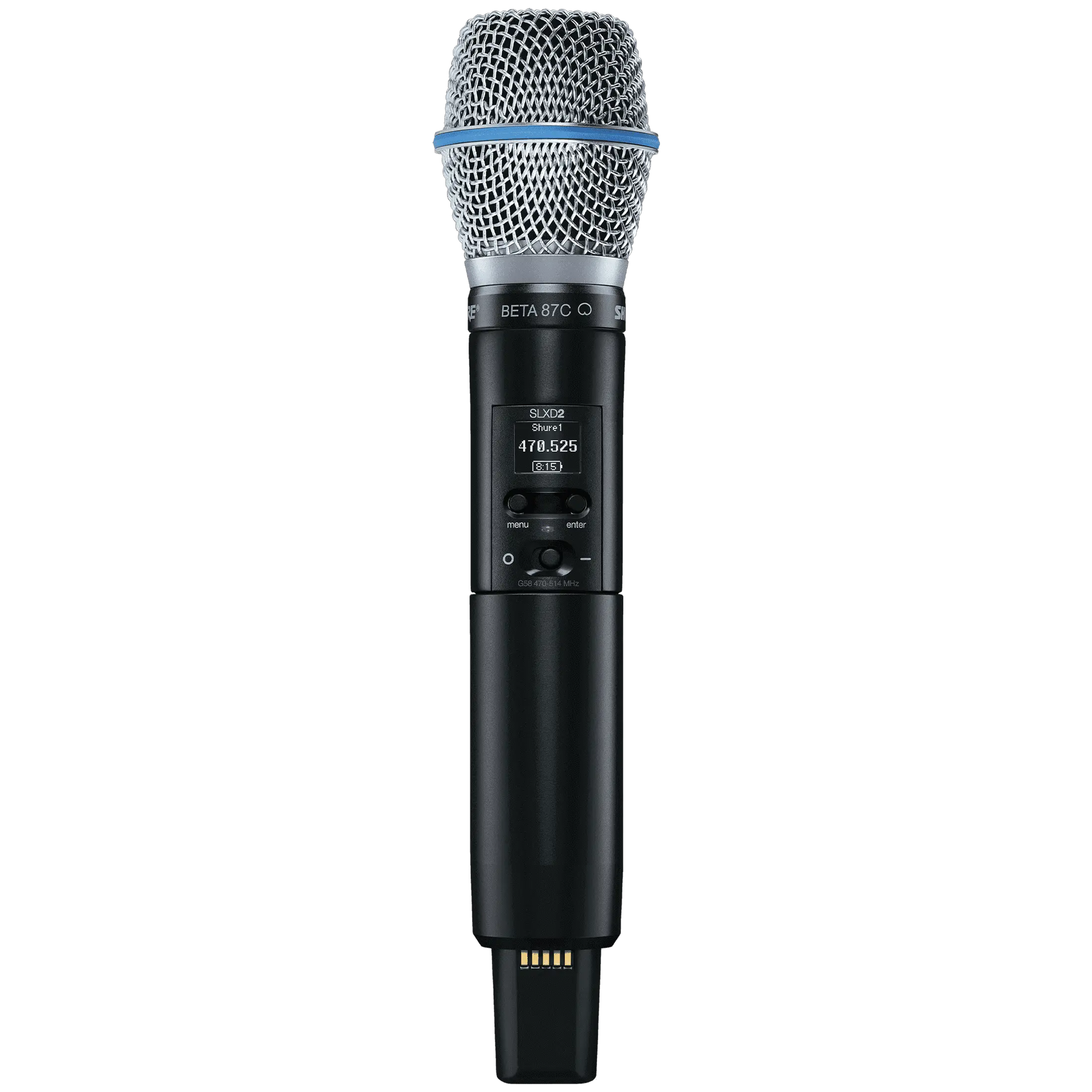 Shure SLX-D Handheld Transmitter with Beta 87 Microphone