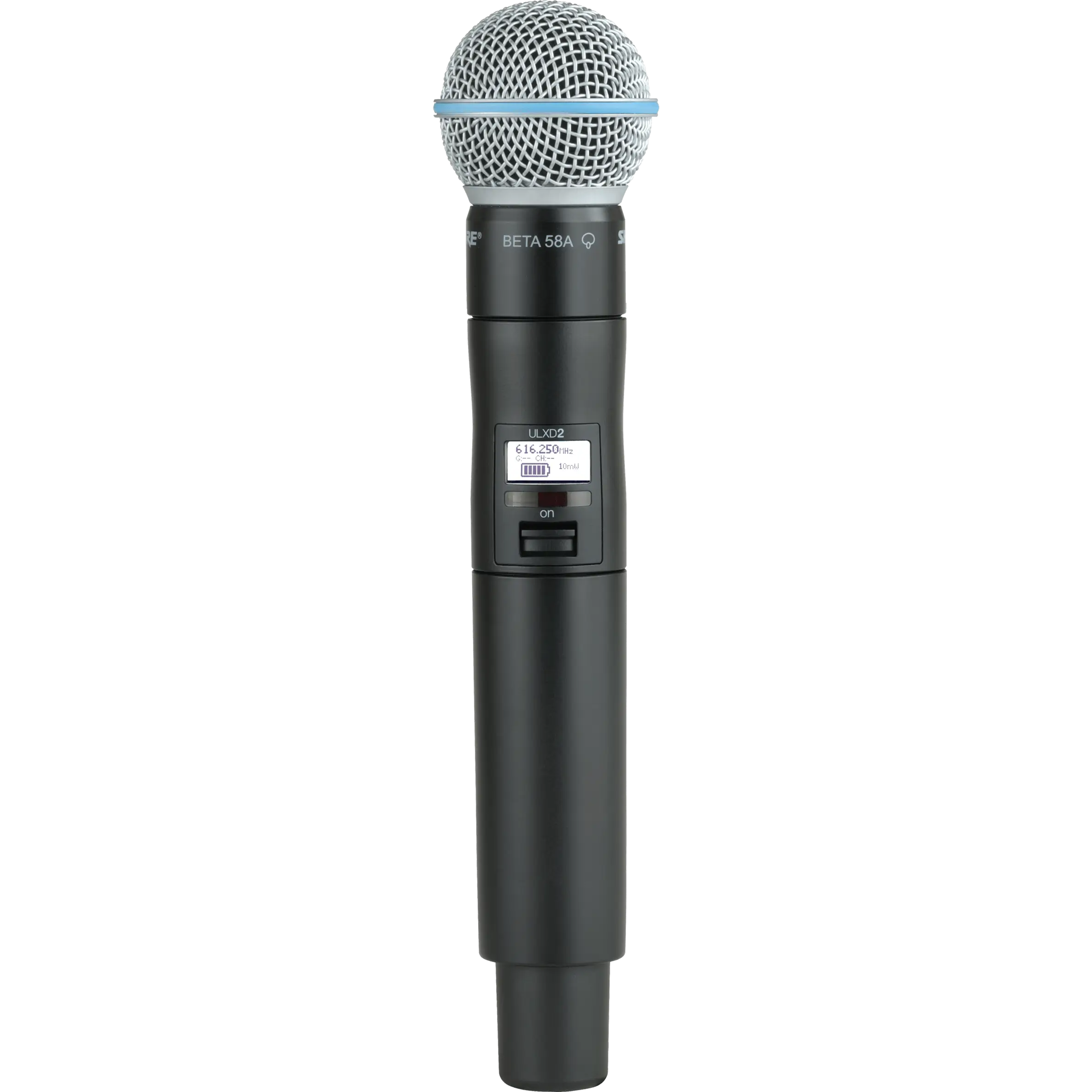 Shure ULX-D Handheld Transmitter with Beta 58A Microphone