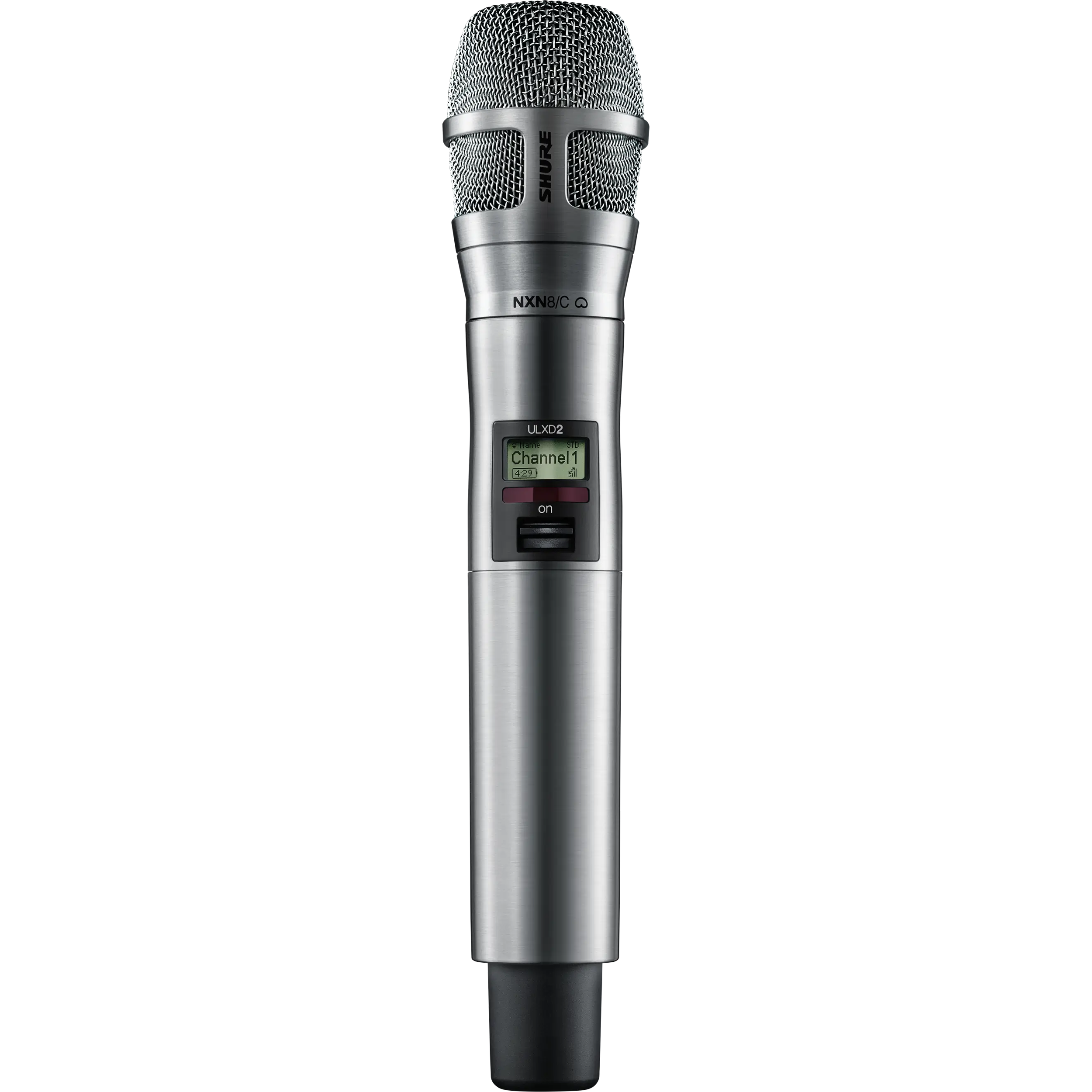 Shure ULX-D Nickel  Handheld Transmitter with Nexadyne 8 Microphone