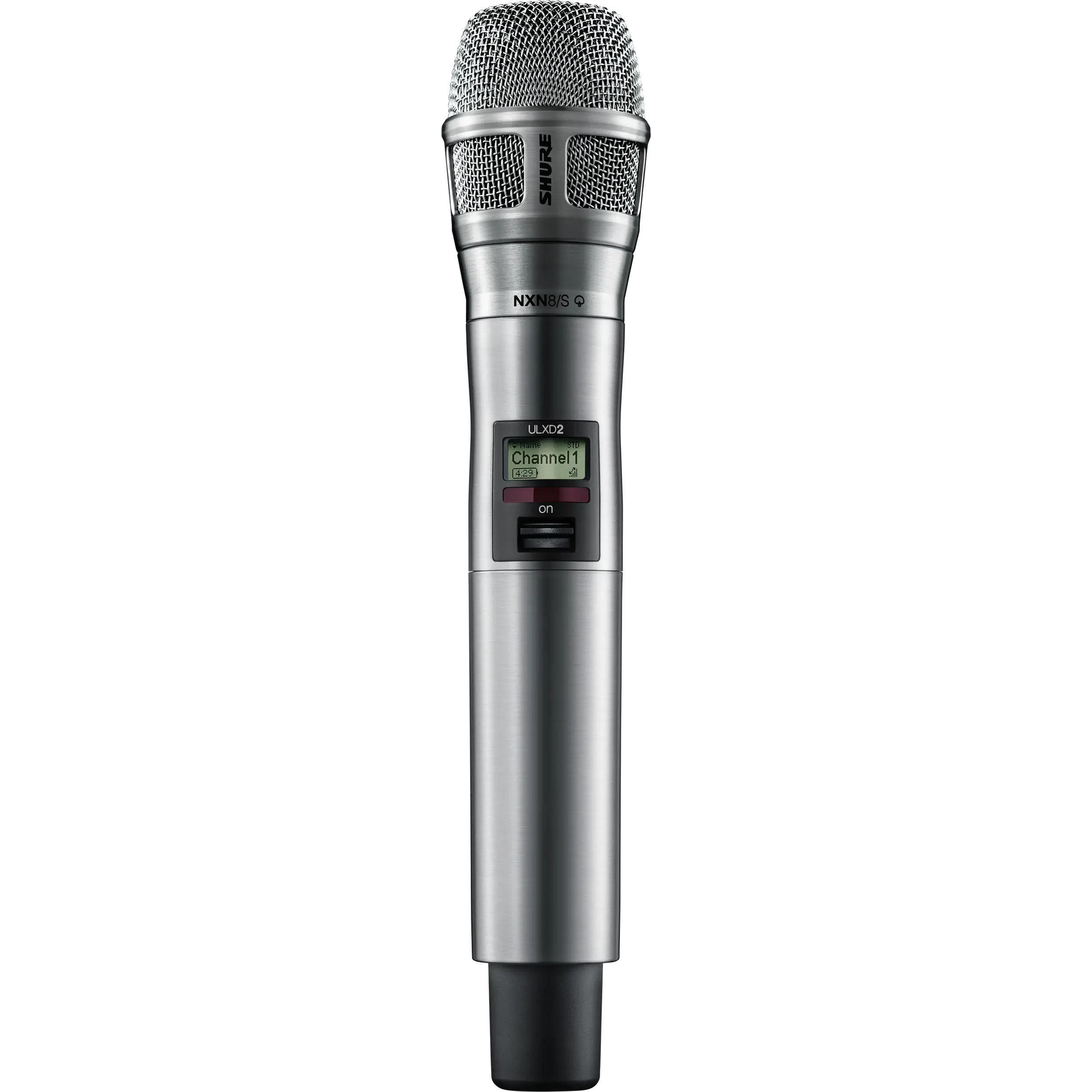 Shure ULX-D Nickel  Handheld Transmitter with Nexadyne 8 Microphone