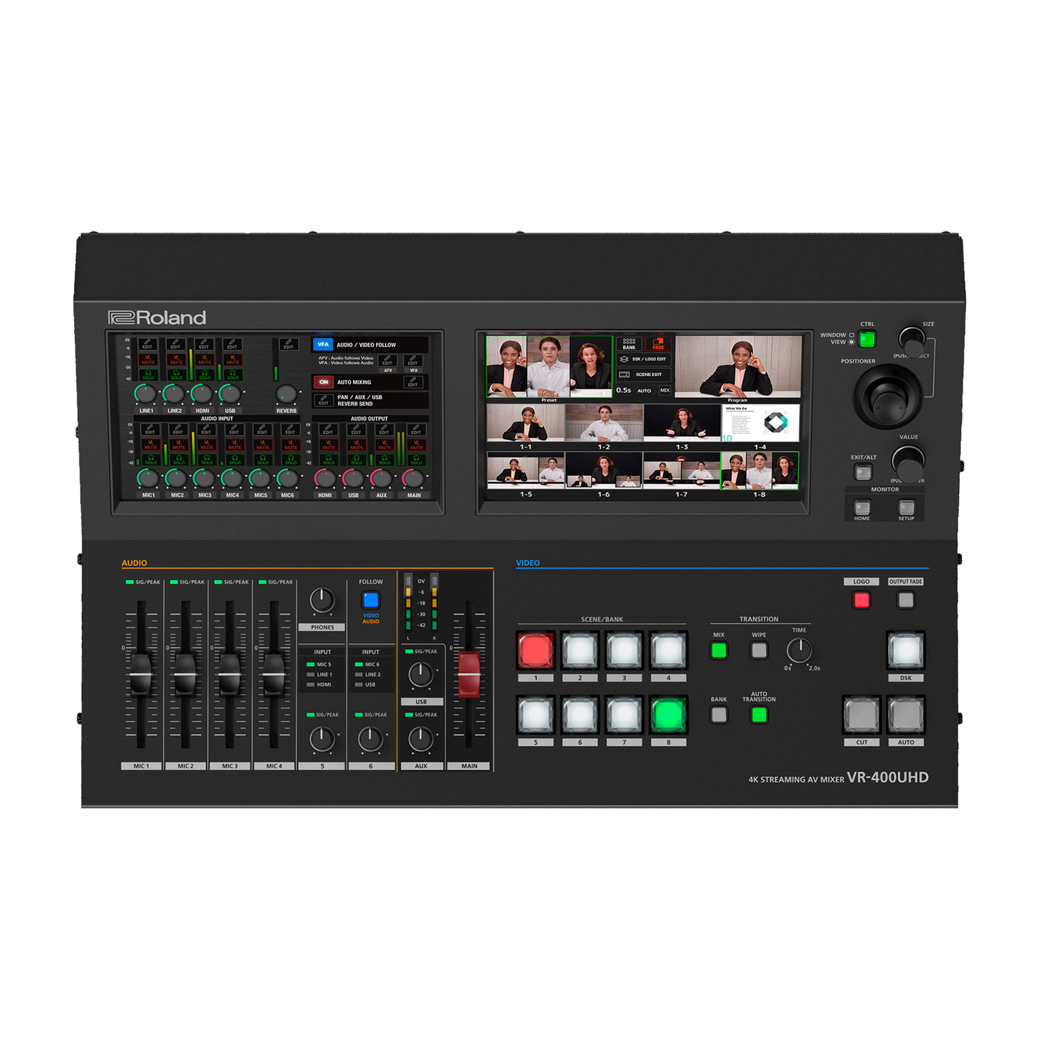 Roland VR-400UHD Streaming Video Switcher