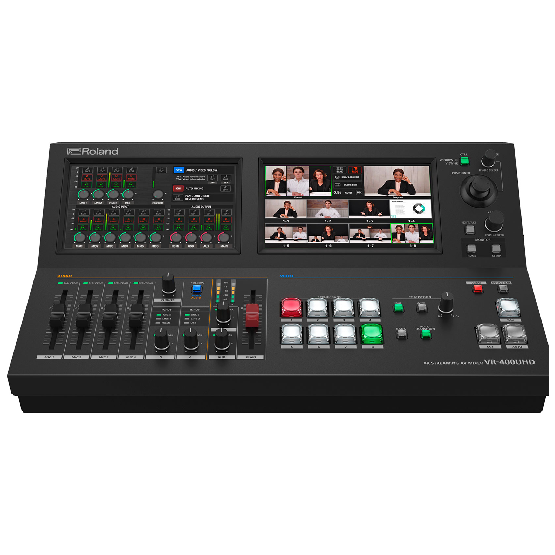 Roland VR-400UHD Streaming Video Switcher