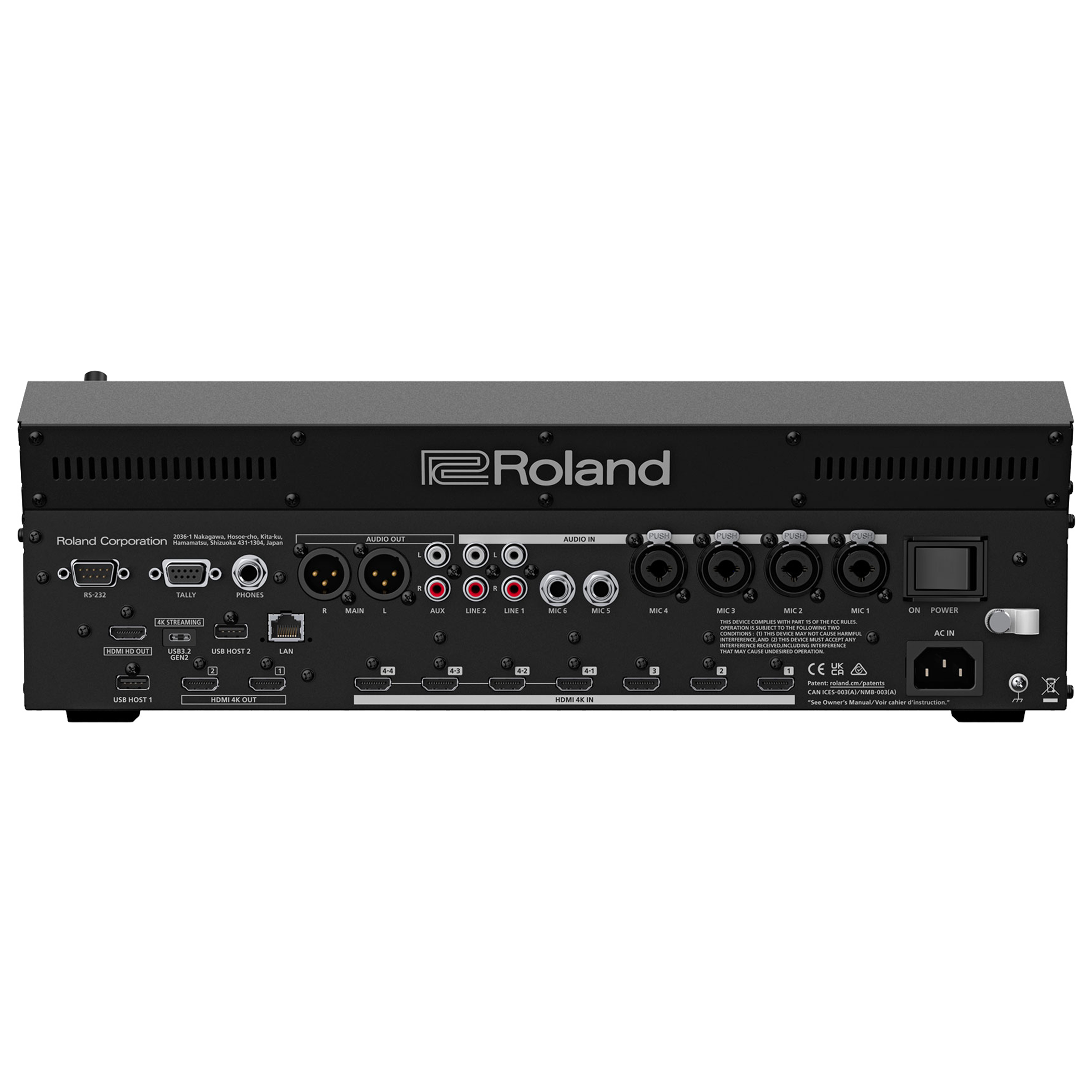 Roland VR-400UHD Streaming Video Switcher