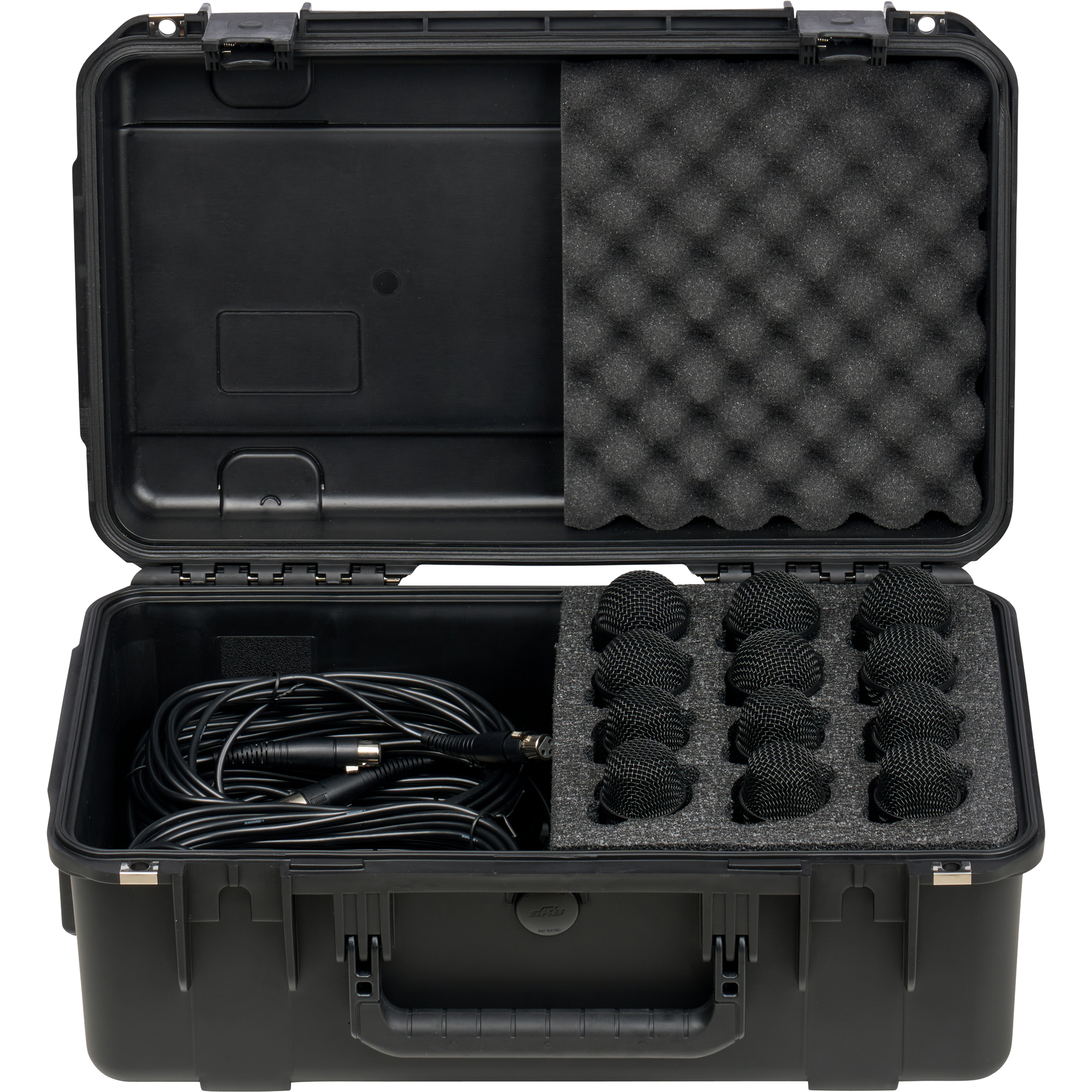 BYFP ipCase for 12x PGA57/58 Wired Microphones