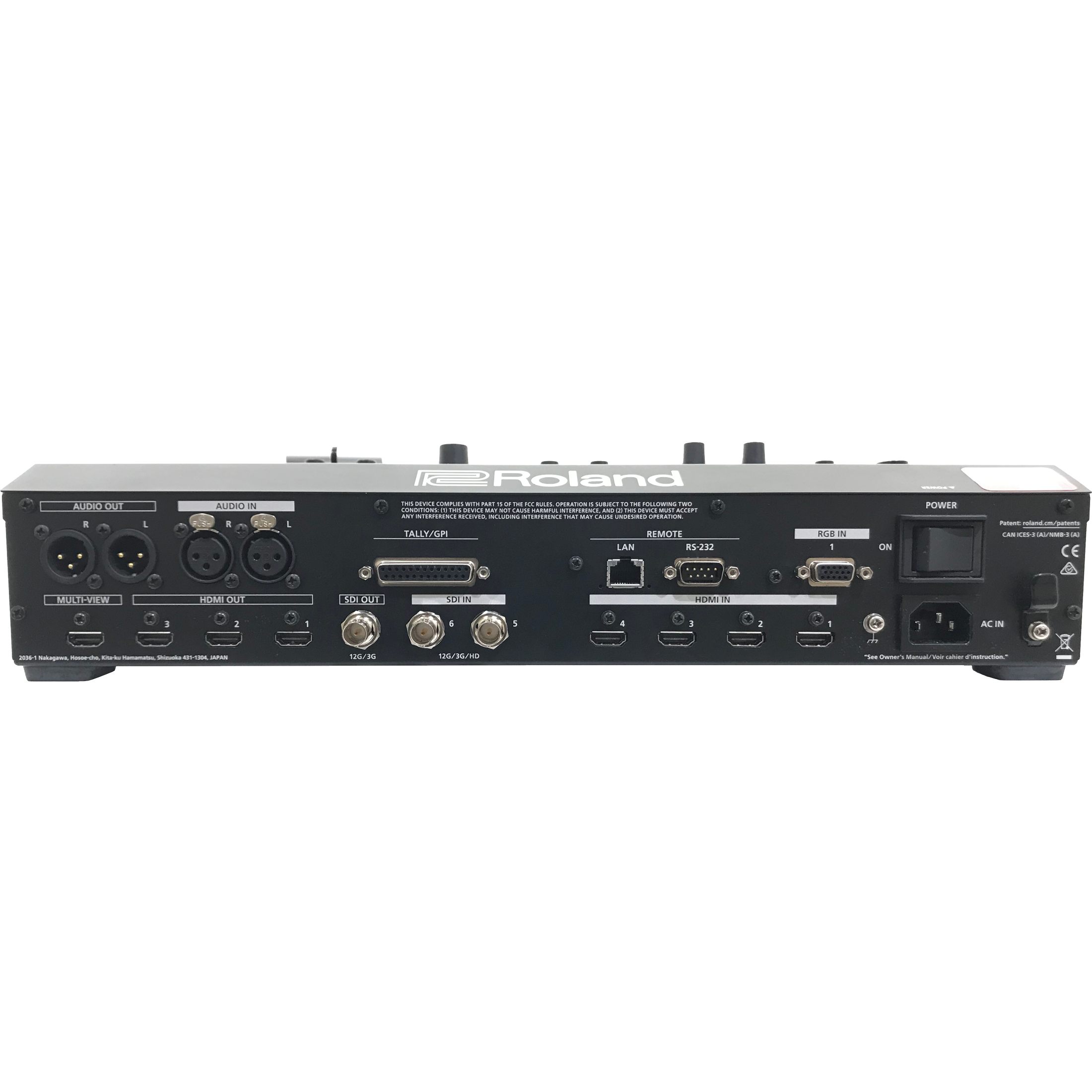 Roland V-600UHD Video Switcher with Case