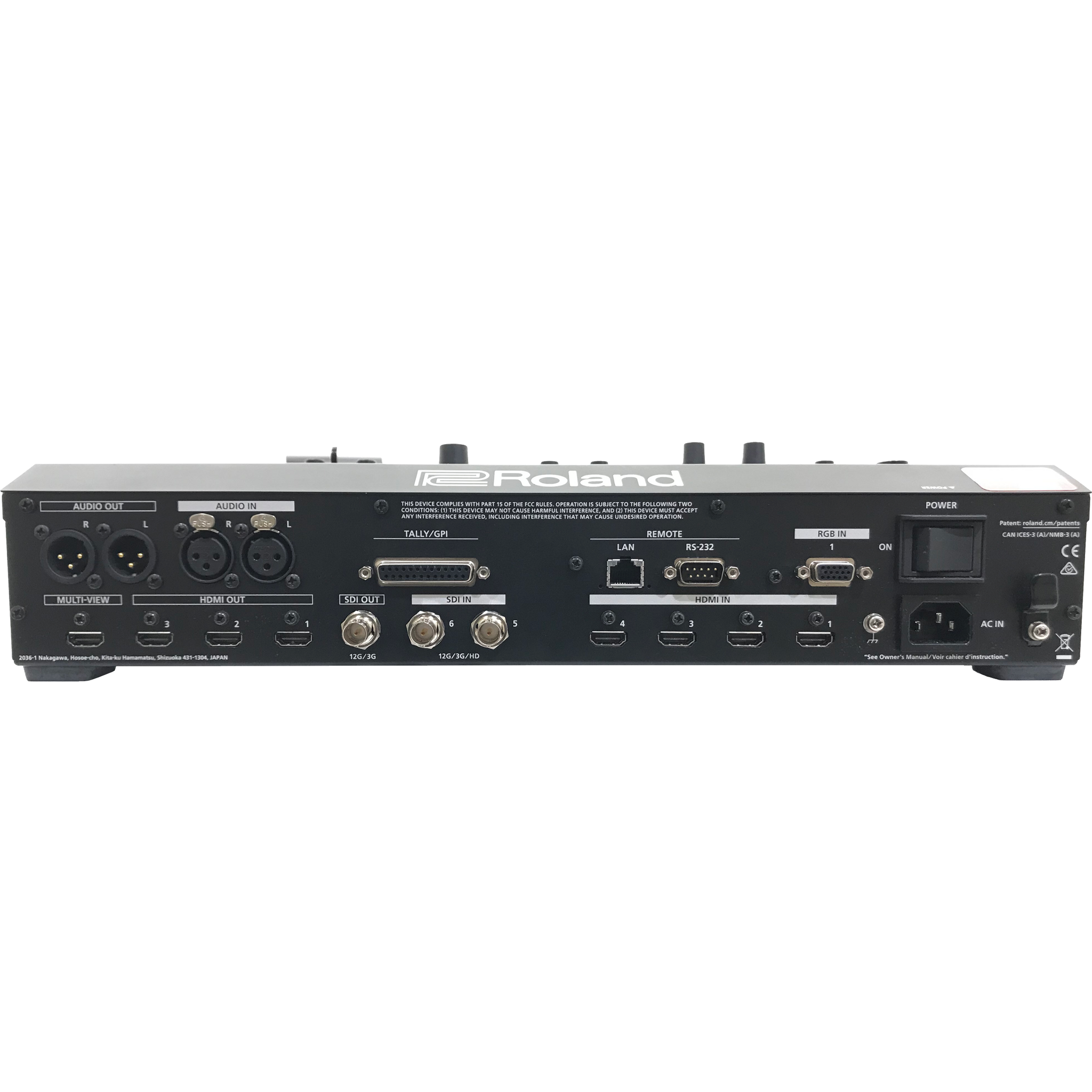 Roland V-600UHD Video Switcher with Case