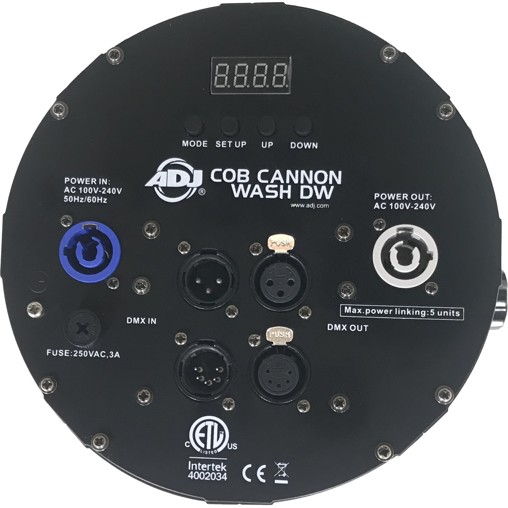 ADJ COB Cannon Wash DW LED Par Can