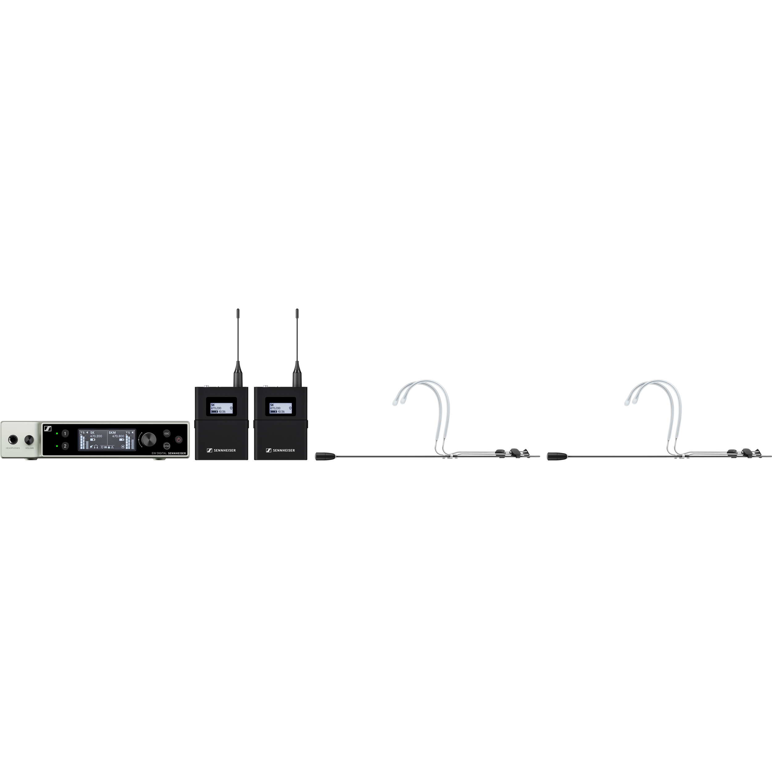 Sennheiser ew-DX Dual Headset Wireless Microphone System