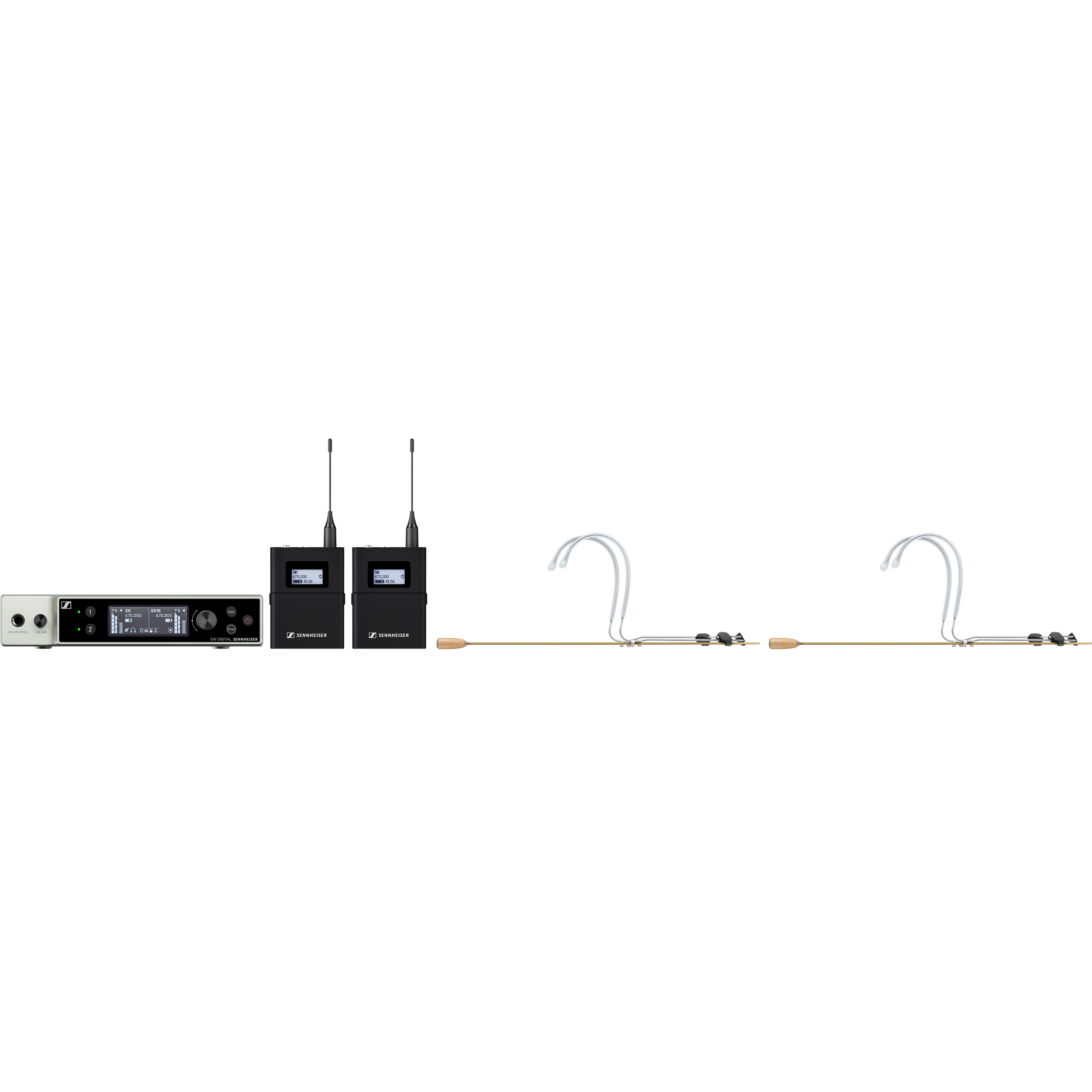 Sennheiser ew-DX Dual Headset Wireless Microphone System