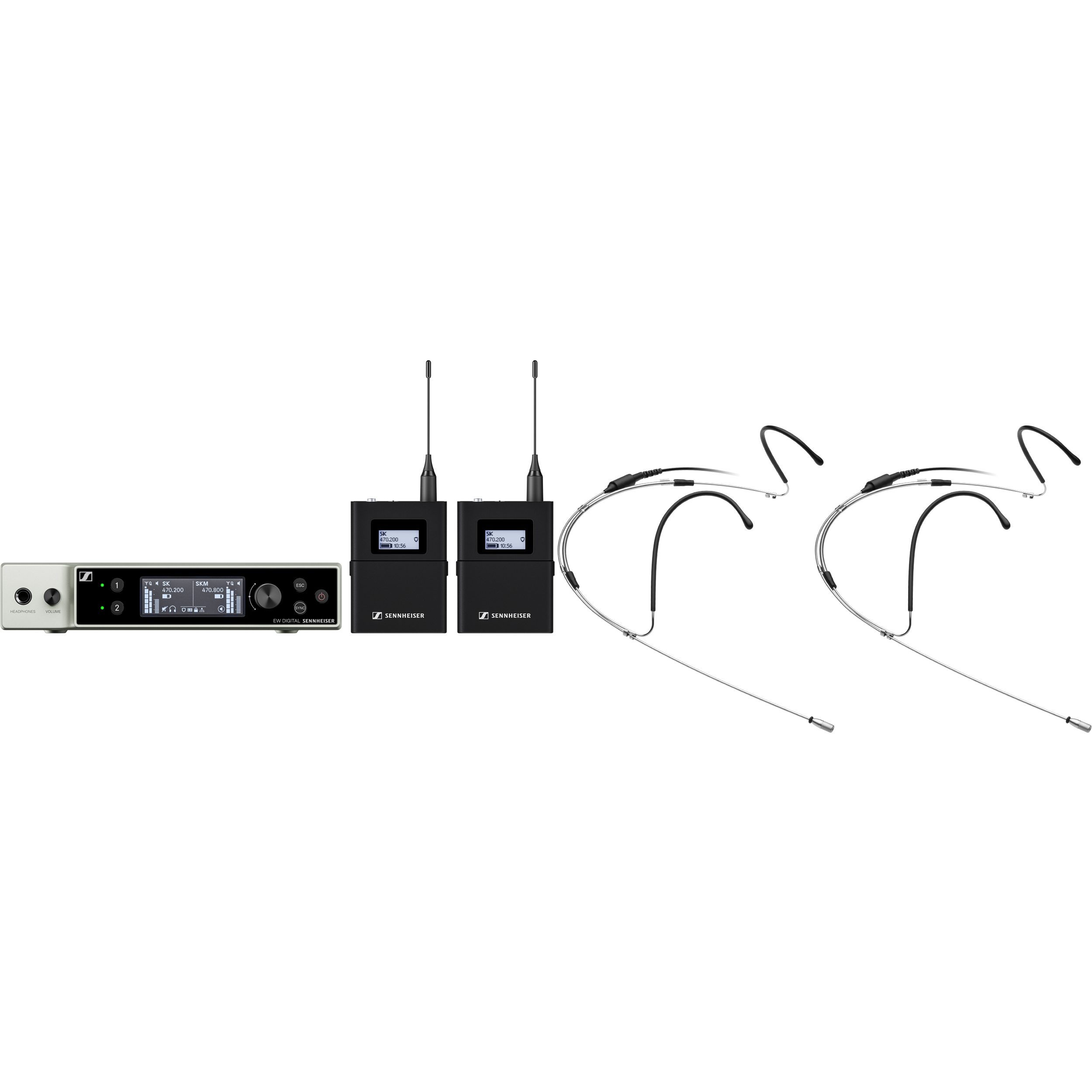 Sennheiser ew-DX Dual Headset Wireless Microphone System